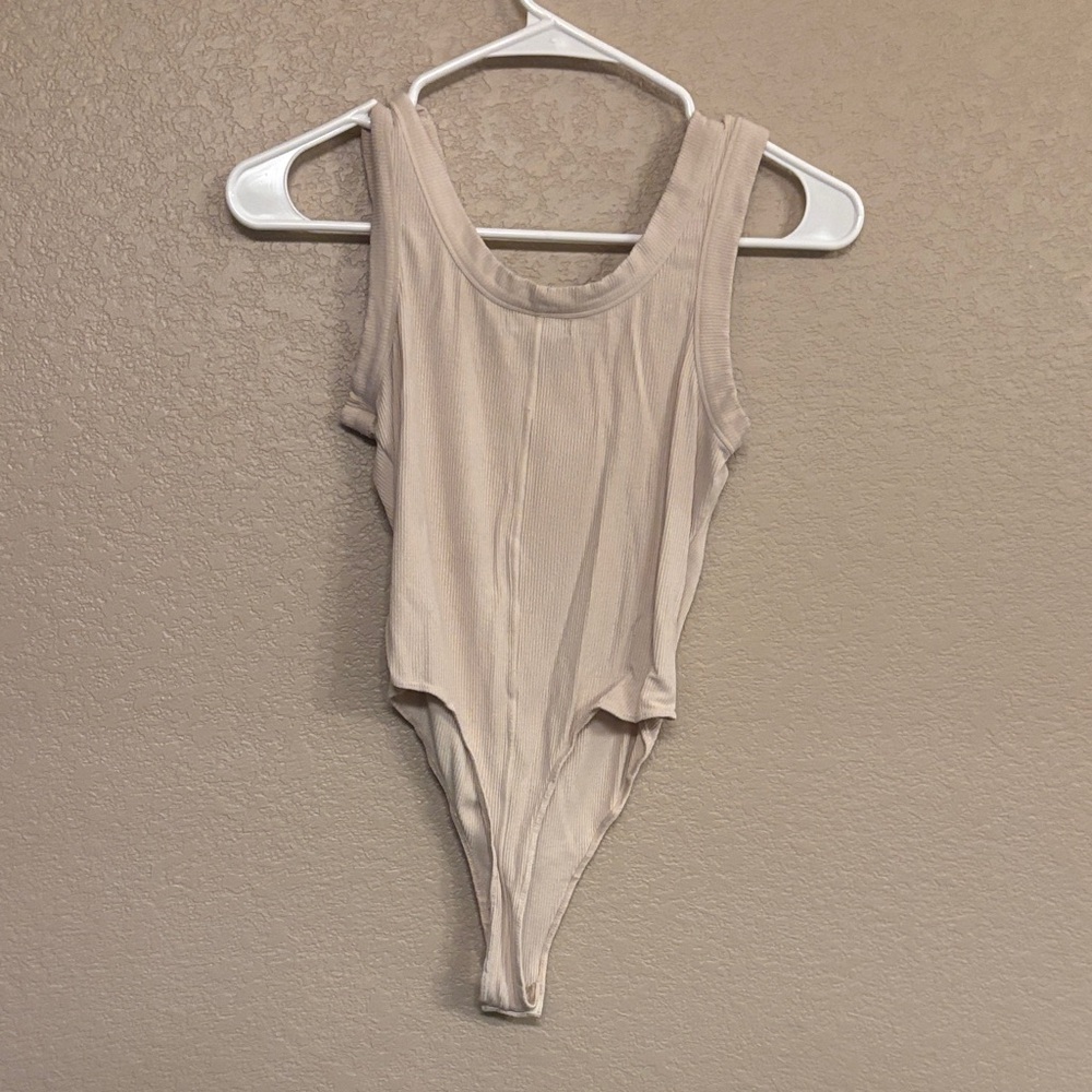 Women's Cream Bodysuit - Picture 2 of 2